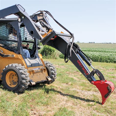 skid steer hoe bucket